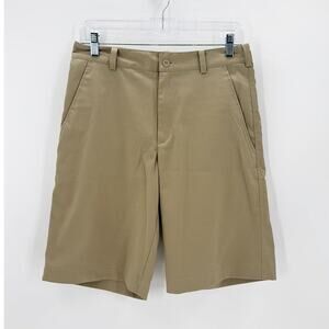 Nike Golf Dri Fit standard fit size 28 or S khaki summer semi casual classic